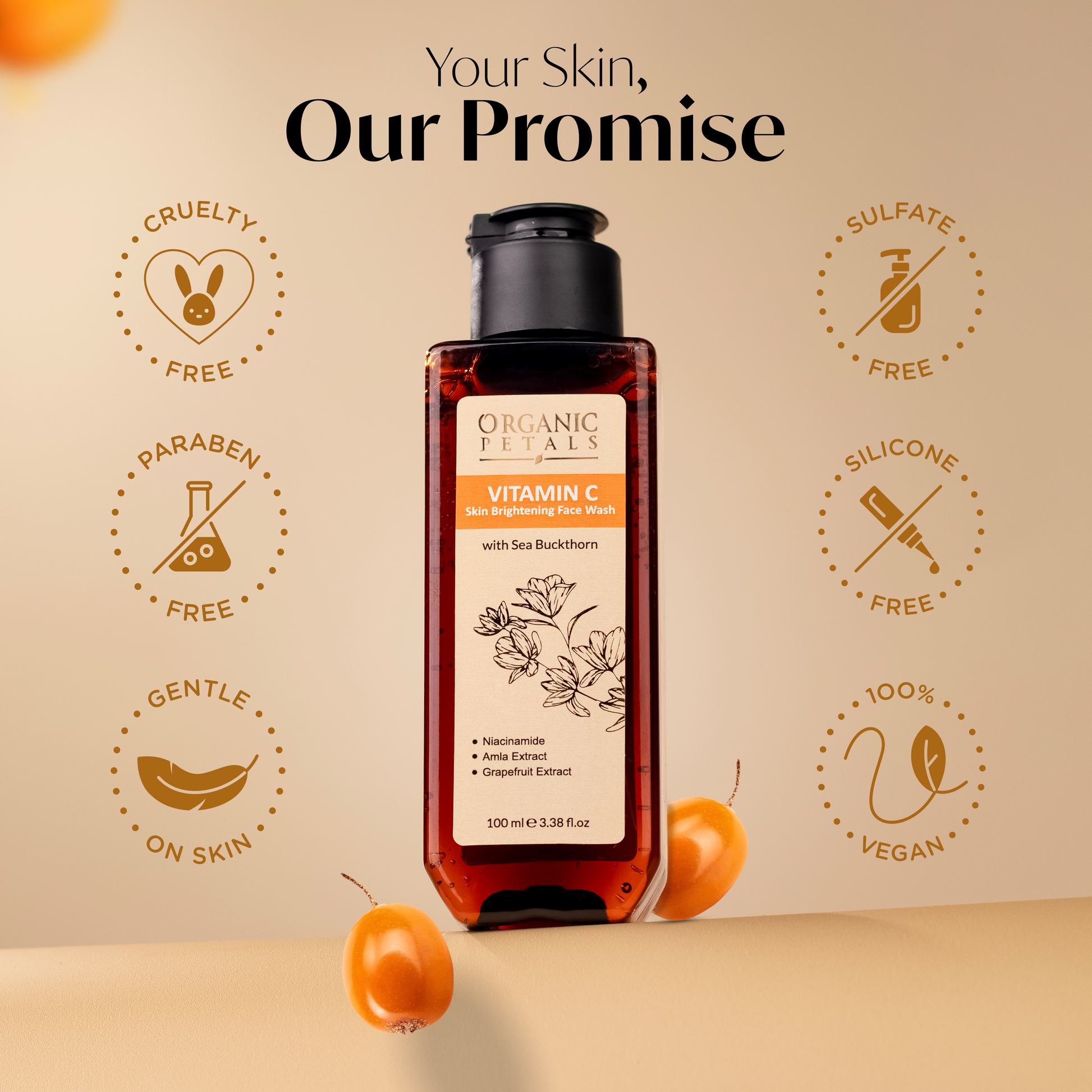 Vitamin C Skin Brightening Face Wash