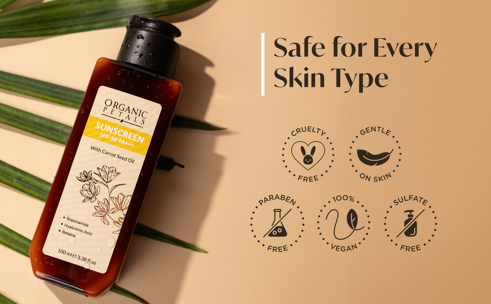 Sunscreen Spf-50 Pa+++ with Carrot Seed Oil