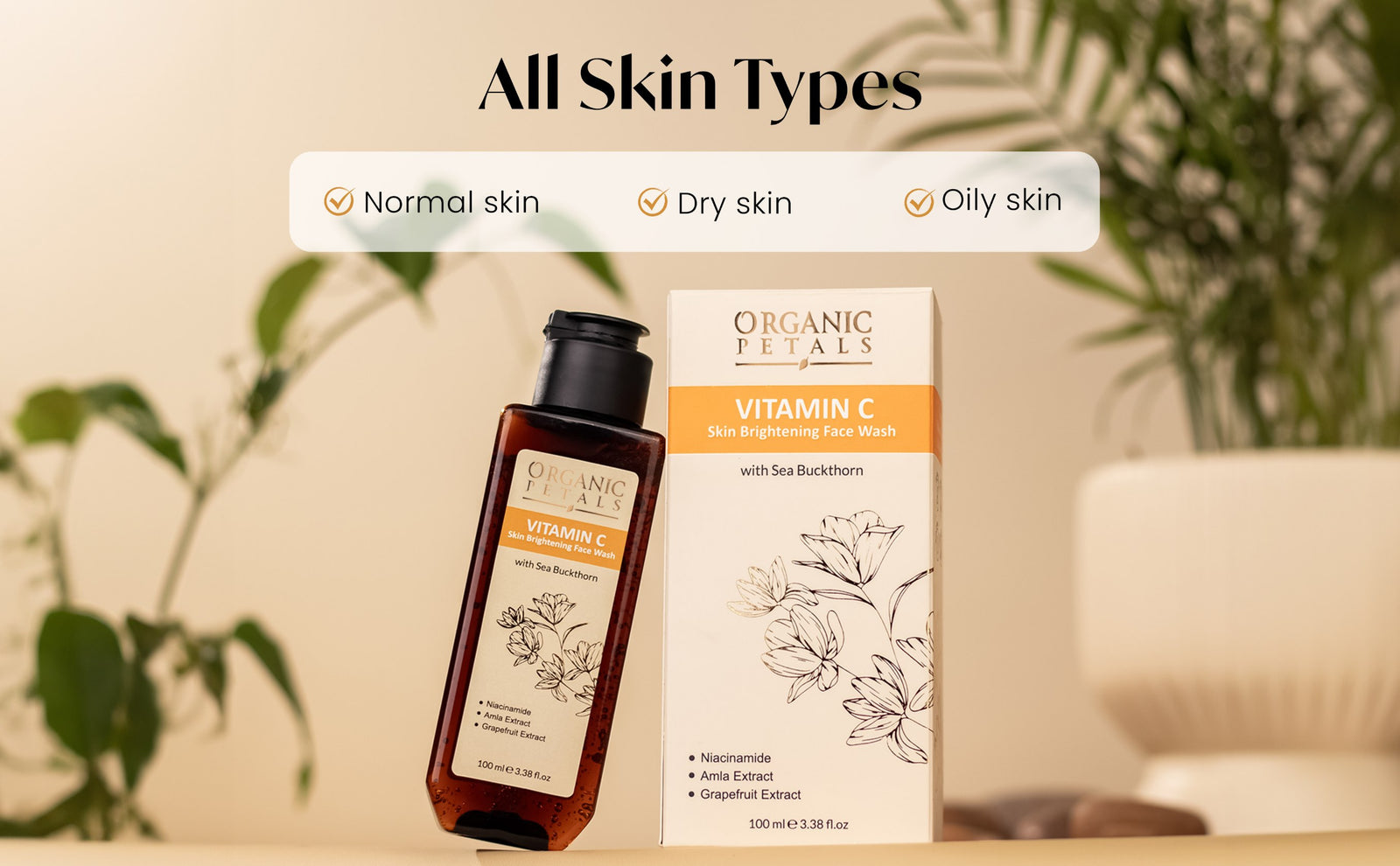 Vitamin C Skin Brightening Face Wash