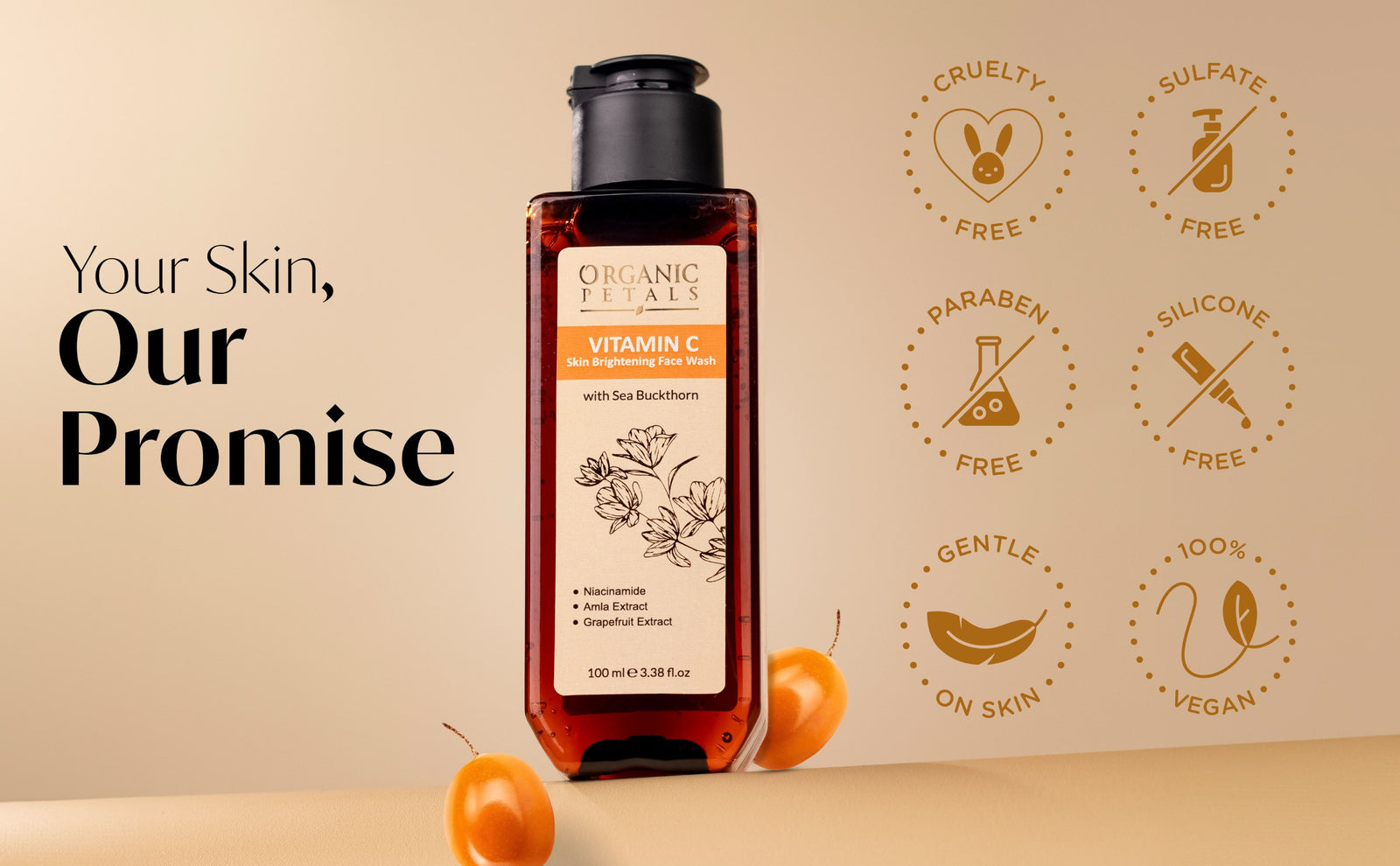 Vitamin C Skin Brightening Face Wash