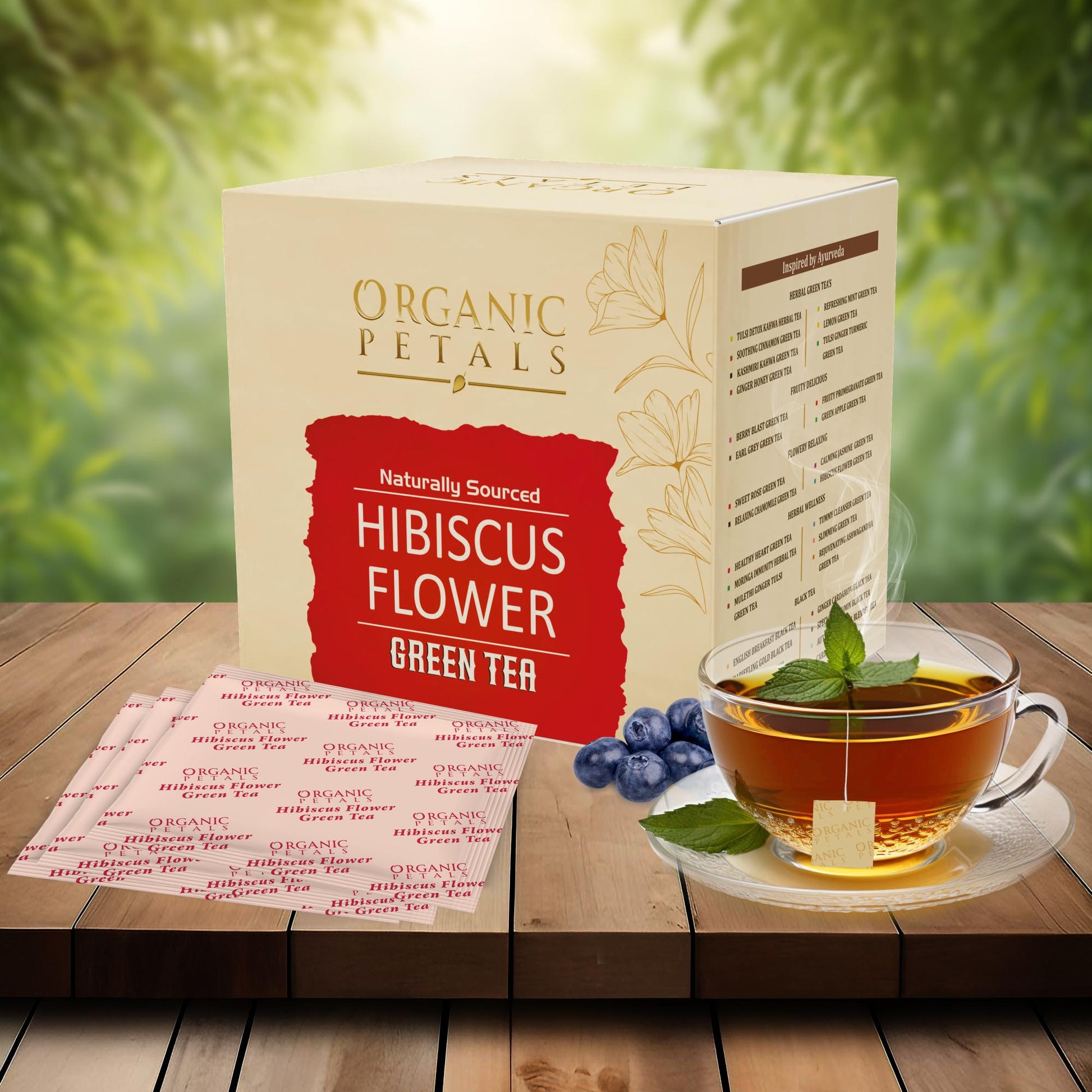 Hibiscus Green Tea