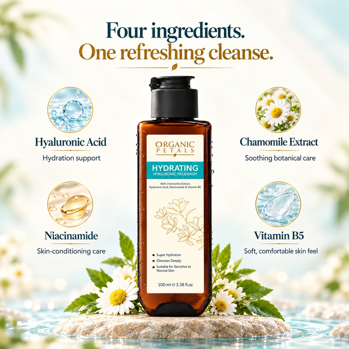 Hydrating Hyaluronic Face Wash