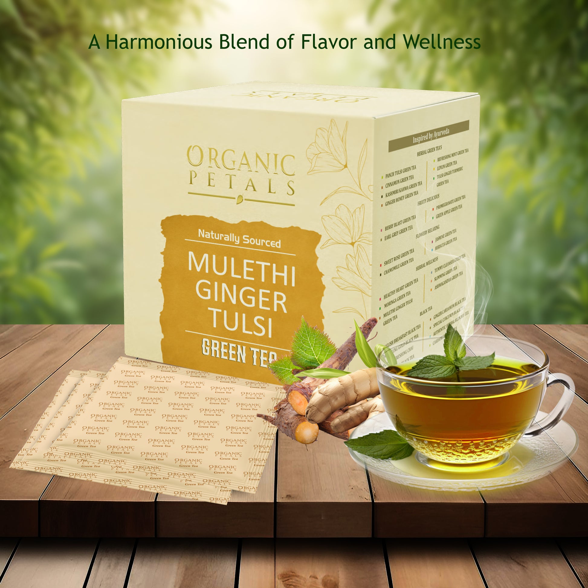 Mulethi Ginger Green Tea