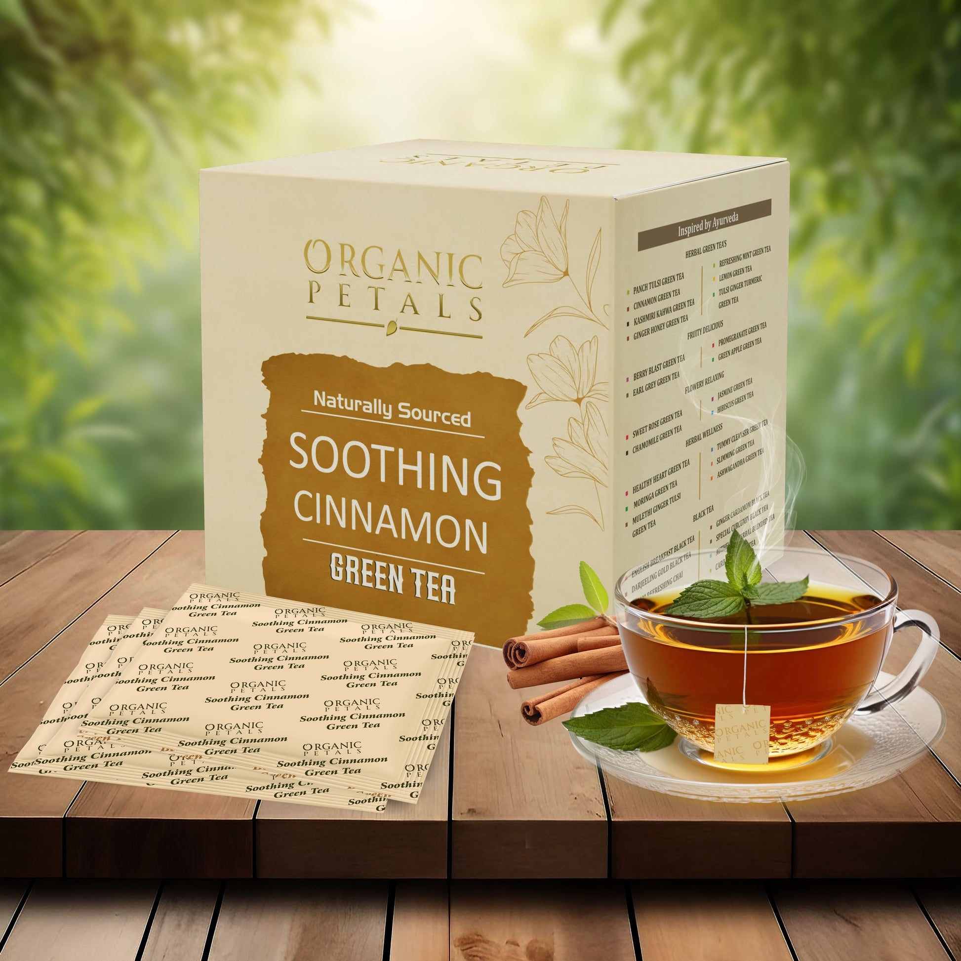 Soothing Cinnamon Green Tea