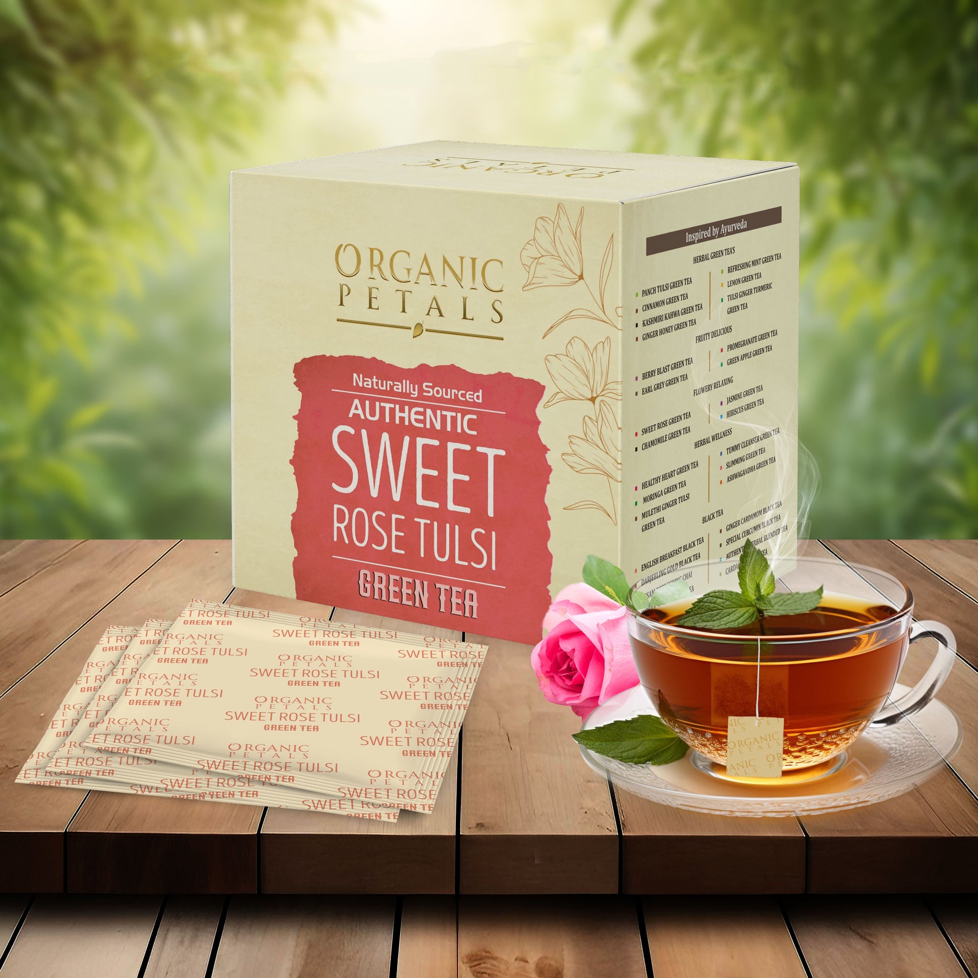 Sweet Rose Green Tea