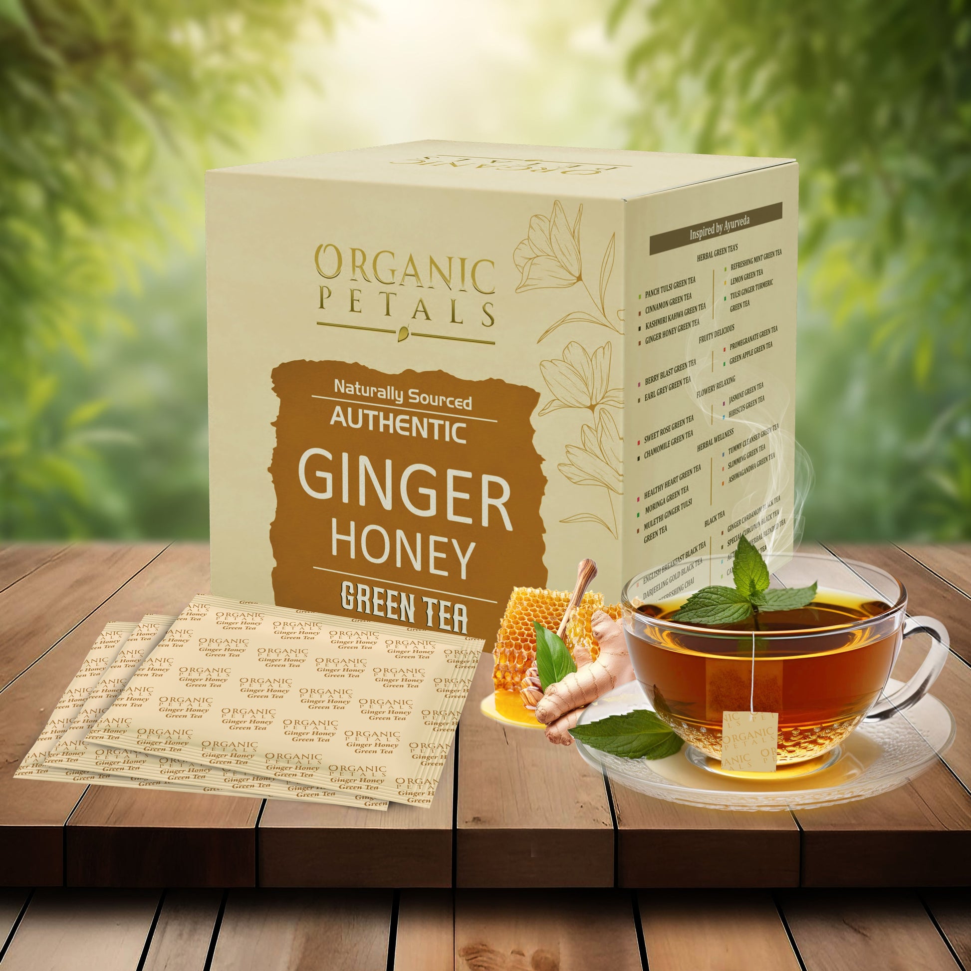 Ginger Honey Green Tea