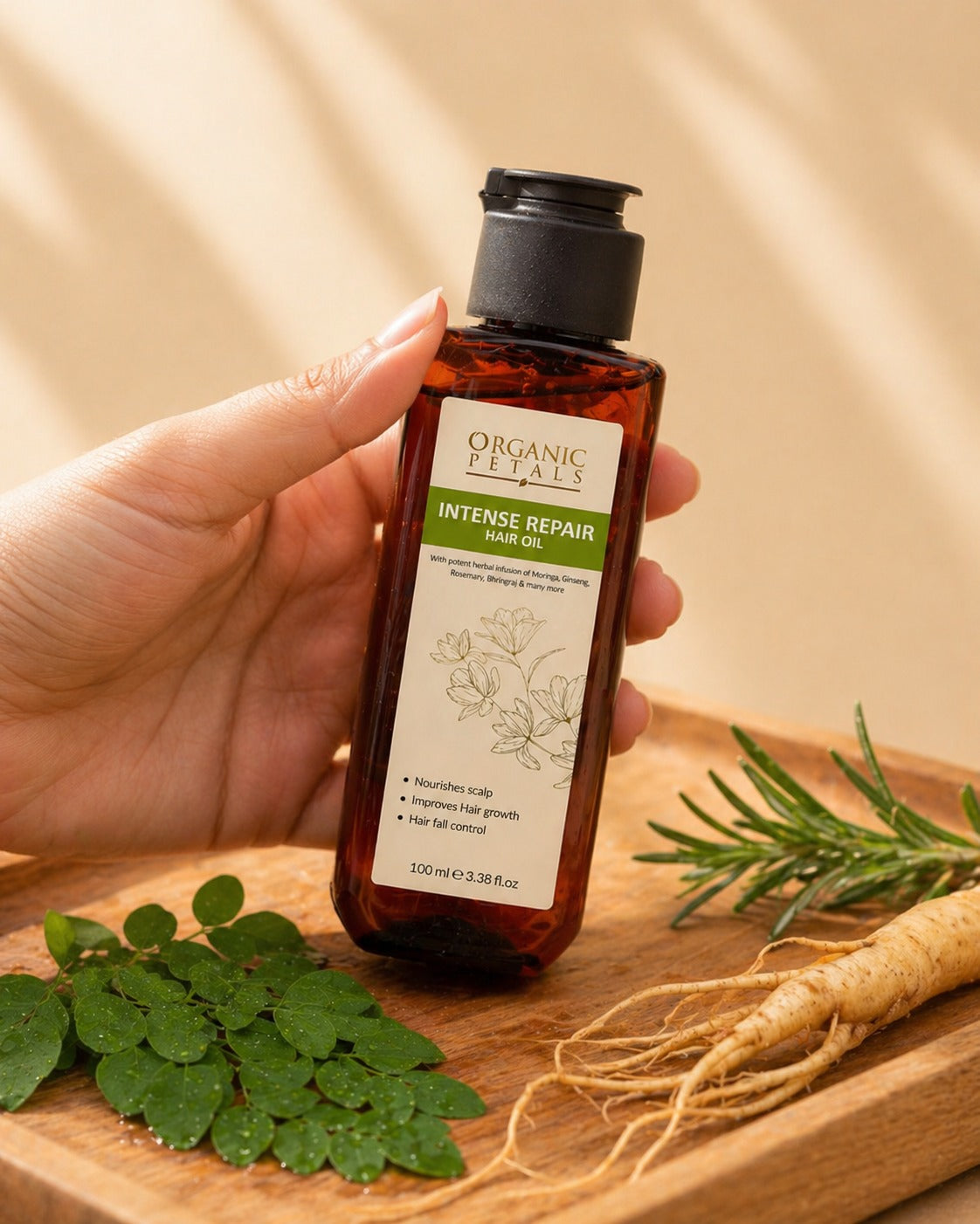 Intense Repair Hair Oil – Nourishes Scalp, Controls Hair Fall & Promotes Healthy Hair Growth