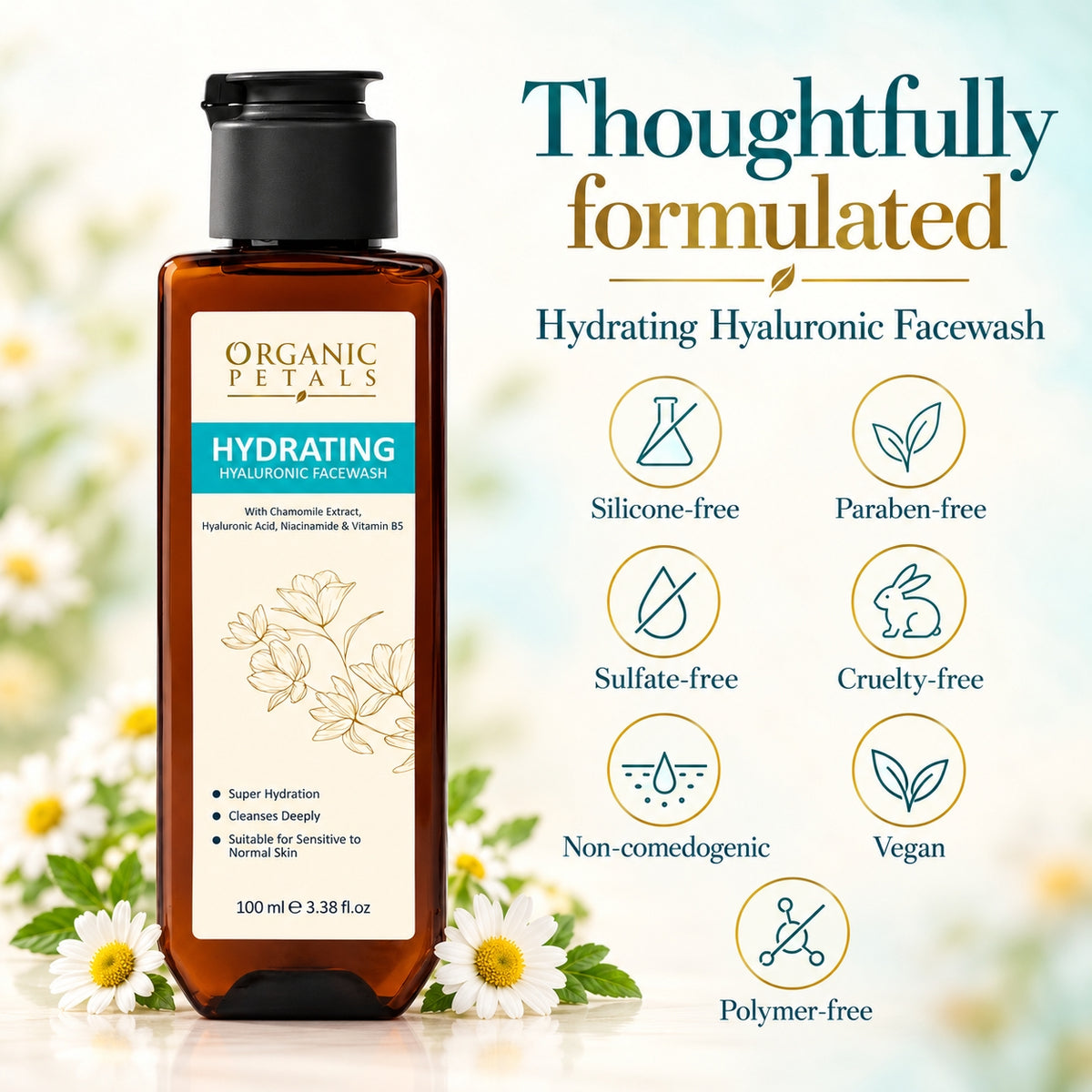 Hydrating Hyaluronic Face Wash