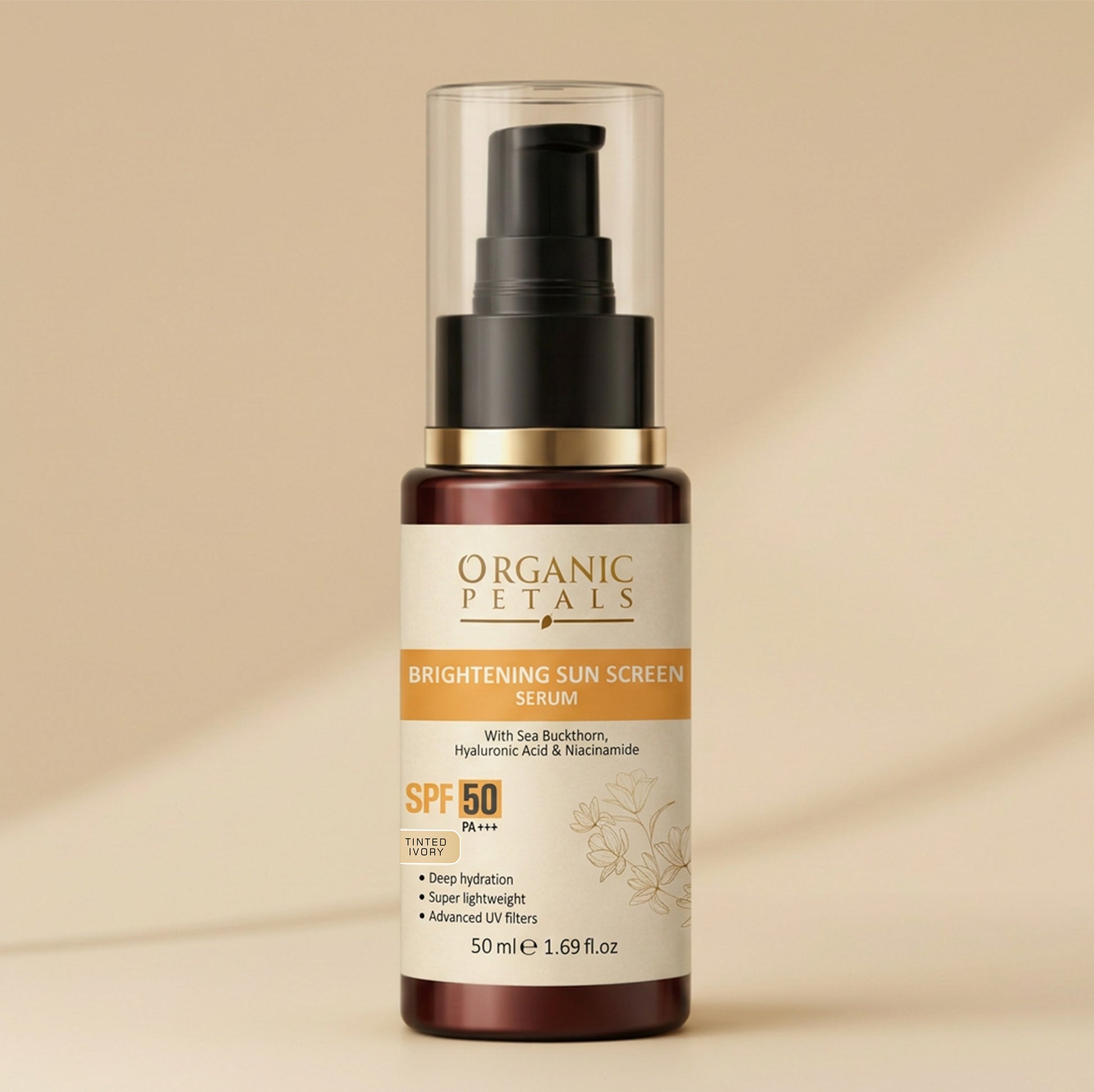 India’s Most Advanced Brightening Sunscreen Serum SPF 50 PA+++